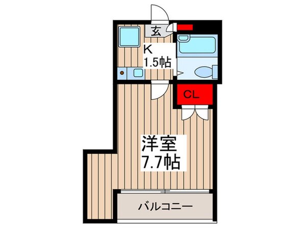 Ｔ´ｓ　ｇａｒｄｅｎ　みずほ台の物件間取画像